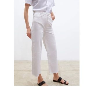 Zara ZW Premium HW Culotte Jeans